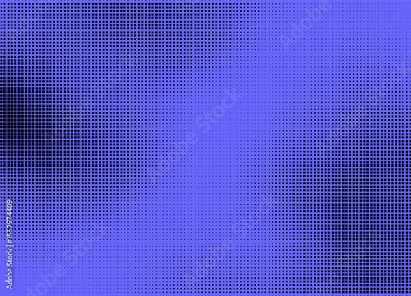 Fototapeta Vector bitmap background, Vector soft halftone background with blurred blue tones, pixelated abstract texture, smooth digital bitmap pattern