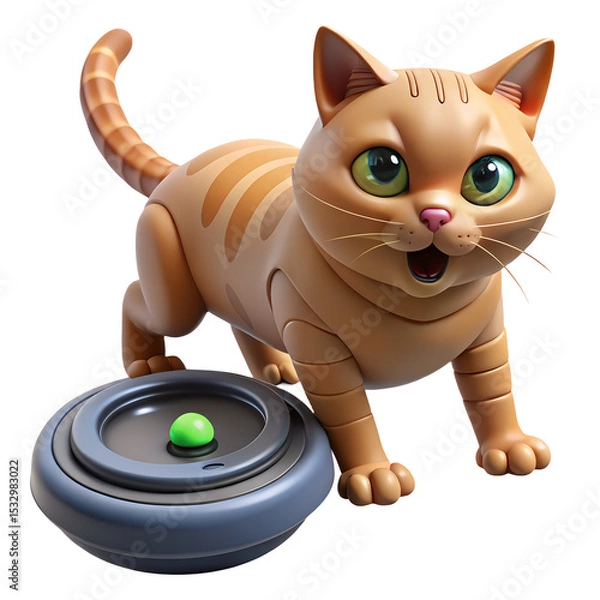 Obraz cute cartons with transparent background
