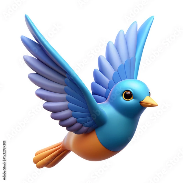 Obraz cute cartons with transparent background
