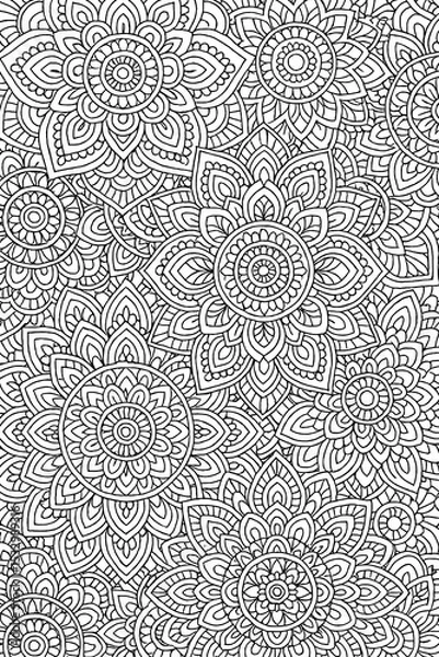 Obraz Mandala Coloring Page