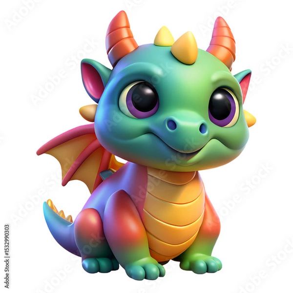 Obraz cute cartons with transparent background
