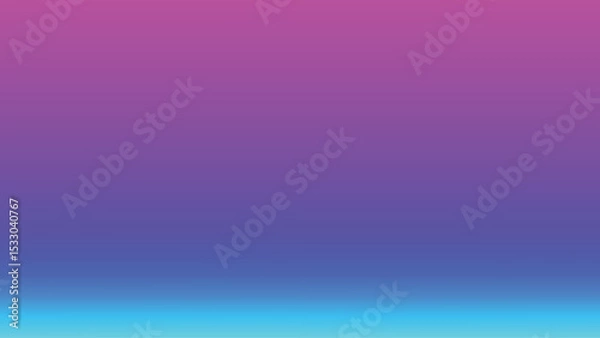 Fototapeta Vibrant Magenta to Cyan Vertical Gradient Background. Minimal Abstract Wallpaper. this is my own asset adobe stock.