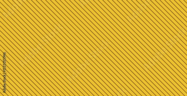 Fototapeta Panoramic abstract yellow-orange texture background slanted lines - Vector illustration