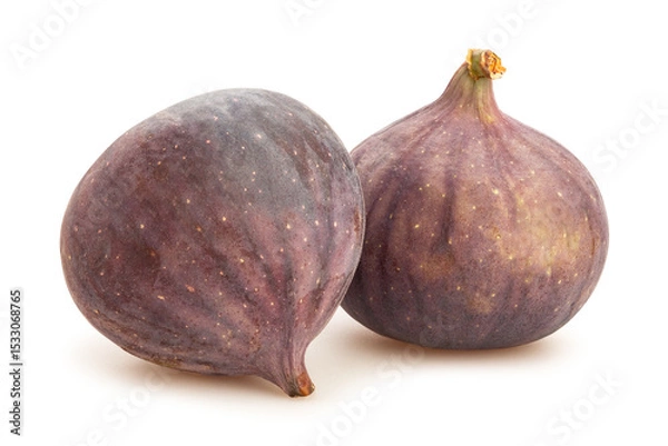 Fototapeta figs path isolated on white