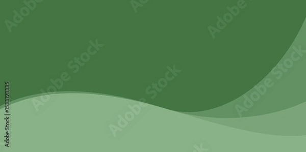 Obraz Abstract green wave pattern on a digital leaf texture for a modern nature-inspired business card background design