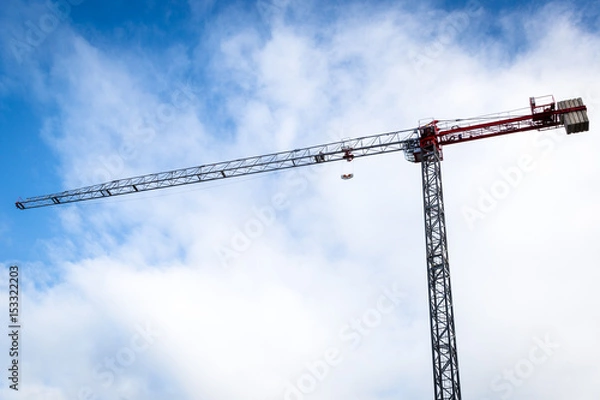 Obraz Crane at a Construction Site