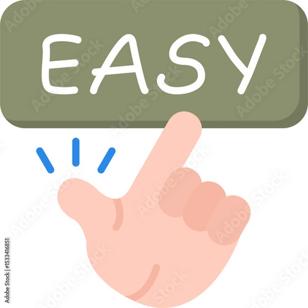 Obraz Easy Icon