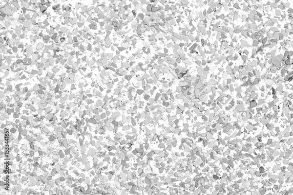 Fototapeta Terrazzo or polished stone grey white texture abstract floor background