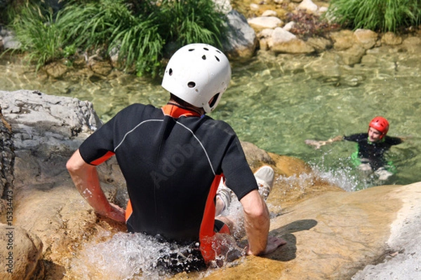 Obraz Canyoning