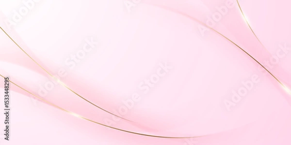 Obraz pink background design With luxurious effect elements Vector illustration