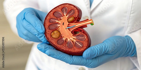 Obraz kidney in hand