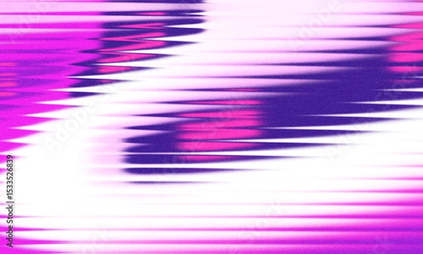 Obraz Pink and purple gradient background with ribbed glass texture effect