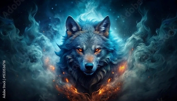 Fototapeta Wolf  Wallpaper