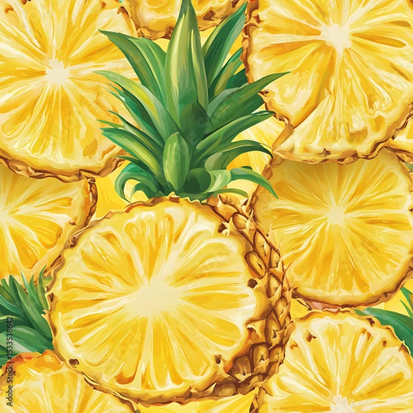 Obraz Seamless tile patterns combining cultural, modern, and botanical inspirations for commercial vector.