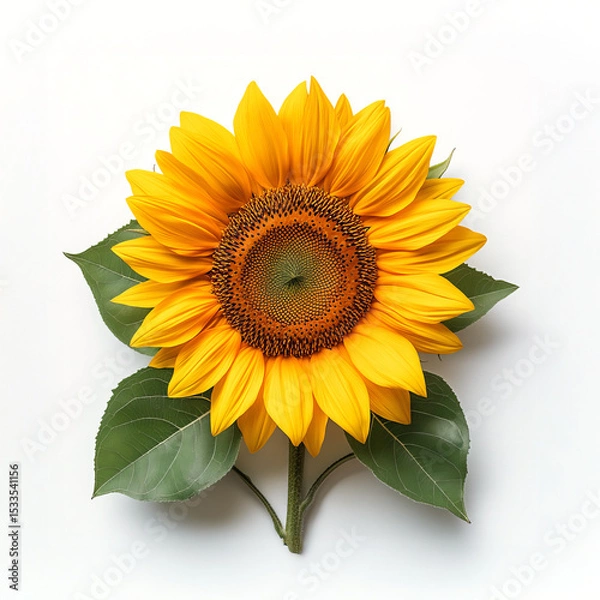 Obraz Beautiful sunflower flower.