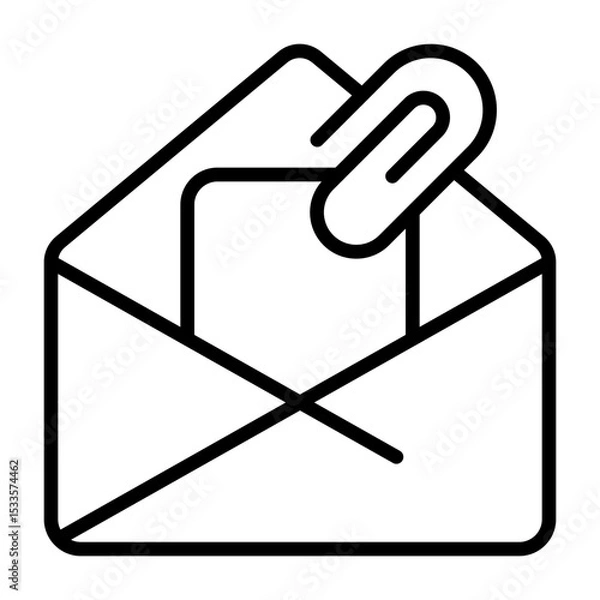 Obraz Mail Attachment Icon