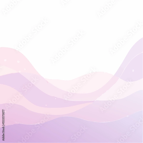 Fototapeta Soft lavender blobs for wellness or beauty posts.