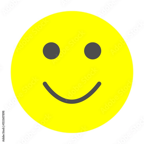Obraz Good Mood Vector Flat Icon Design