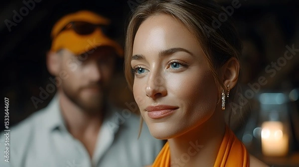 Fototapeta A vibrant and playful commercial for a new line of fitness apparel, featuring a diverse group of people working out in various settings, from gyms to outdoor parks, showcasing the comfort,
