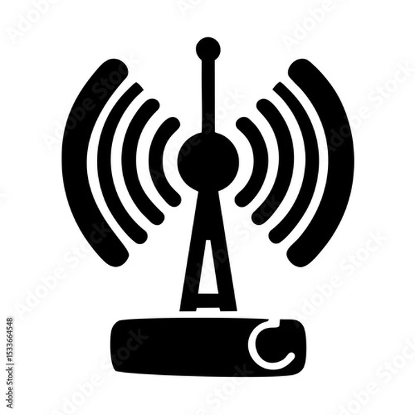 Obraz wireless network icon
