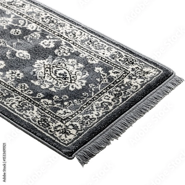 Obraz old book cover isolated on white