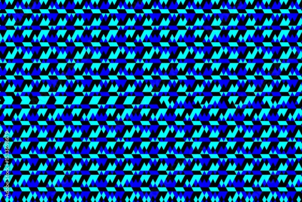Fototapeta abstract blue background with waves