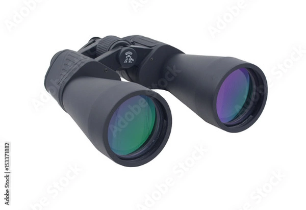 Obraz Binoculars isolated on white background