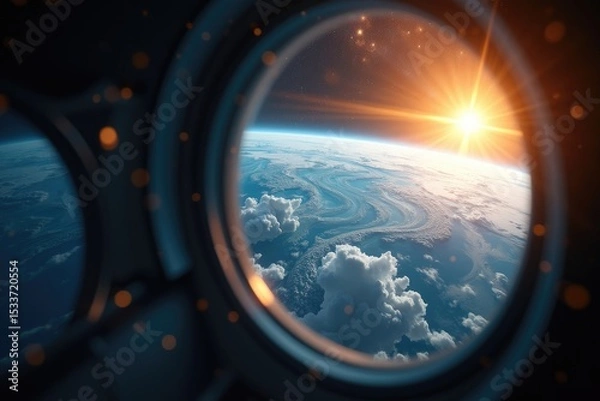 Obraz Earthrise A View from Space