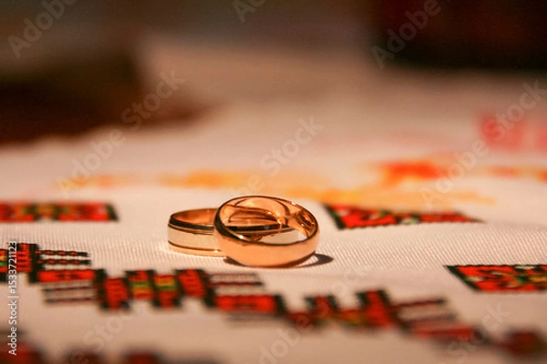 Obraz Wedding rings