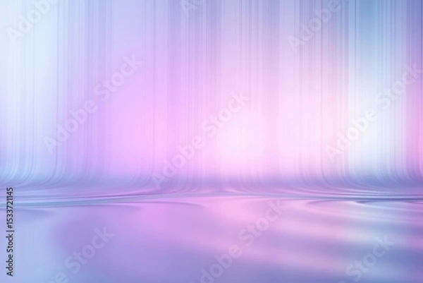 Fototapeta Pastel Purple and Pink Abstract Background Soft Gradient Vertical Lines Blurred Texture for Design Projects