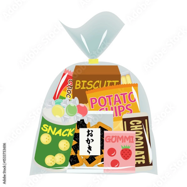 Obraz 袋詰めのお菓子