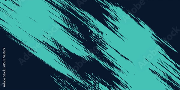 Fototapeta Minimal Abstract turquoise Grunge Scratch Background Template.