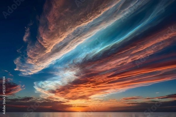 Obraz sunset over the sea