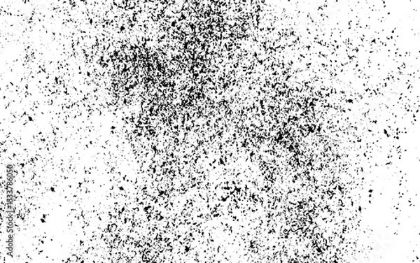 Fototapeta Subtle halftone grunge urban texture vector. Distressed overlay texture.  Abstract grunge black and white distressed texture background,  abstract, background, design, dirty, grunge