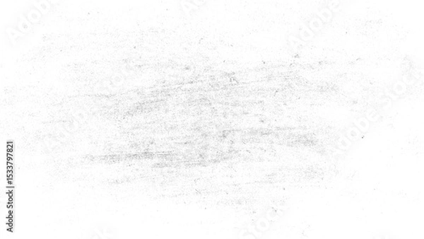 Fototapeta Dark gray chalk texture on Transparent background.
