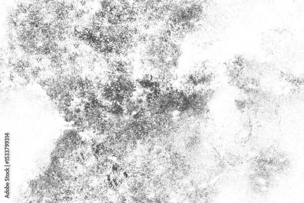 Fototapeta Dark nebula with faint stars and dust clouds.