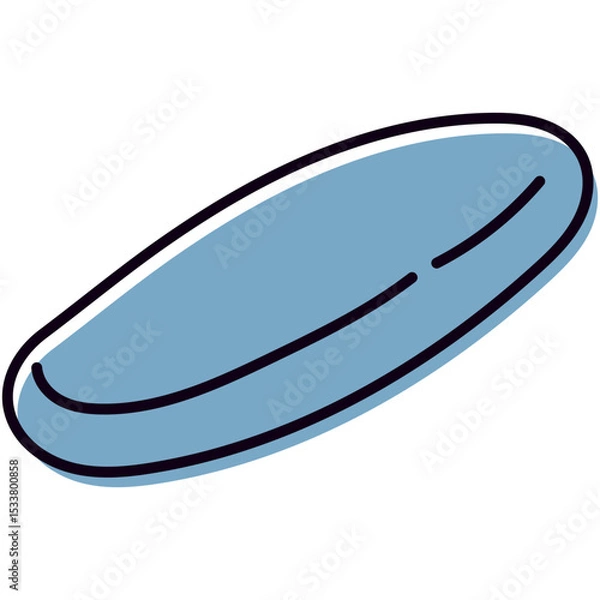 Fototapeta Eraser Line Doodle