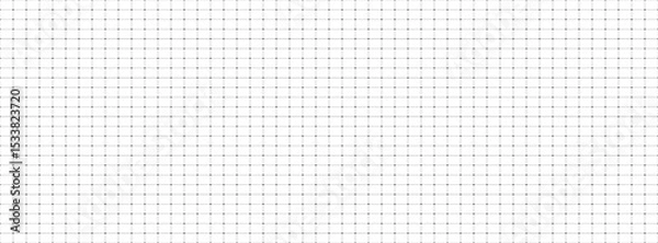Fototapeta Net texture pattern on black background. Net texture pattern for backdrop and wallpaper. Realistic net pattern with white squares. Geometric background, vector illustration