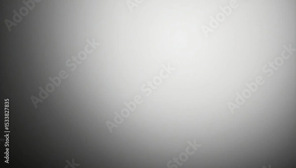 Fototapeta Shadows Fade Gently As Light Emerges Through Silent Silver Mist