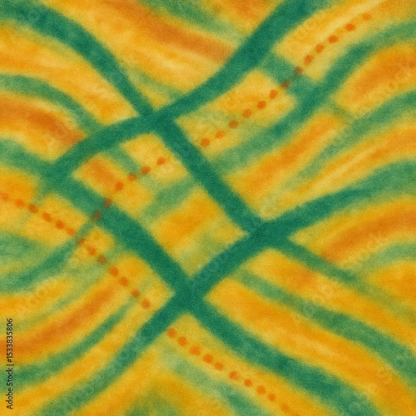 Fototapeta Seamless Print Shibori pattern and tie-dye allover textile Shibori allovers pattern design