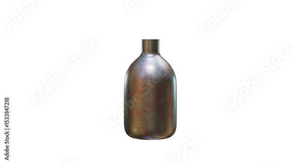 Obraz metal vase 3D rendering