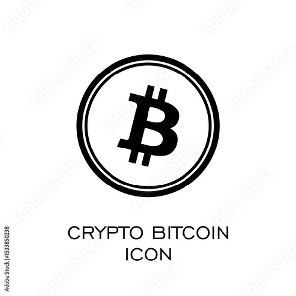 Obraz 5 CRYPTO BITCOIN ICON