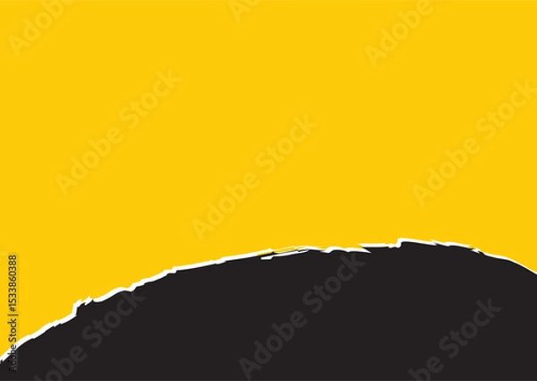 Obraz Torn Paper Edge Background – Abstract Vector Design