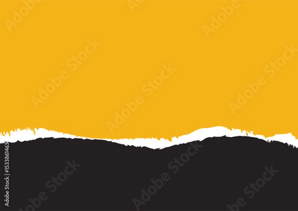 Obraz Torn Paper Edge Background – Abstract Vector Design