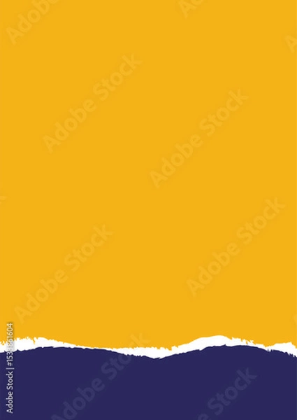 Fototapeta Torn Paper Edge Background – Abstract Vector Design
