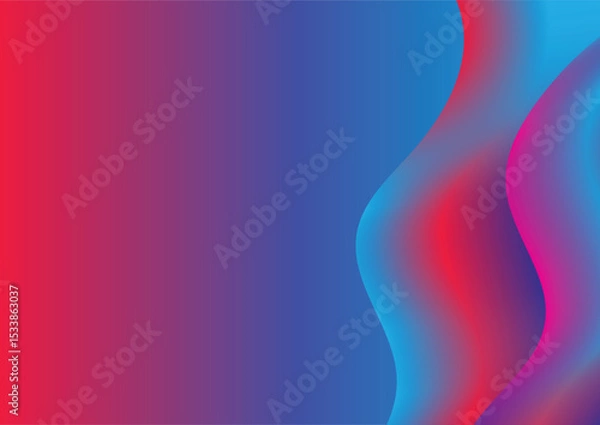 Obraz Abstract Female Silhouette with Nature Flow – Eco Vector Background