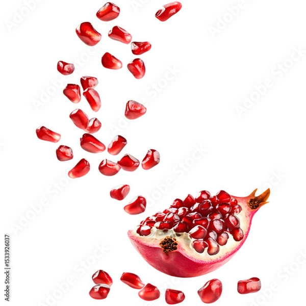 Obraz  pomegranate with seeds