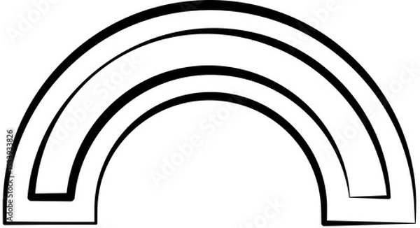 Fototapeta Geometric forms. Modern graphic design elements