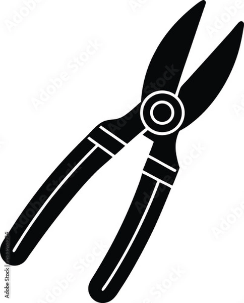 Obraz Pruner Icon Outline Vector Illustration