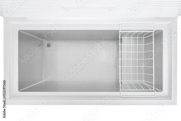 Obraz White refrigerator isolated on white background